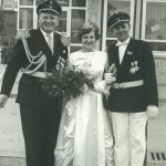 Königin mit Hauptmann und Königsoffizier