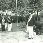 Kranzniederlegung 1960er