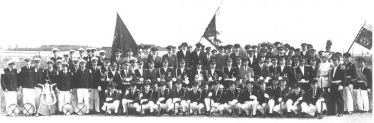 Vorstand und Offiziere und Avantgarde 1965